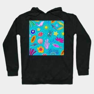 TROPICAL DOODLES Hoodie